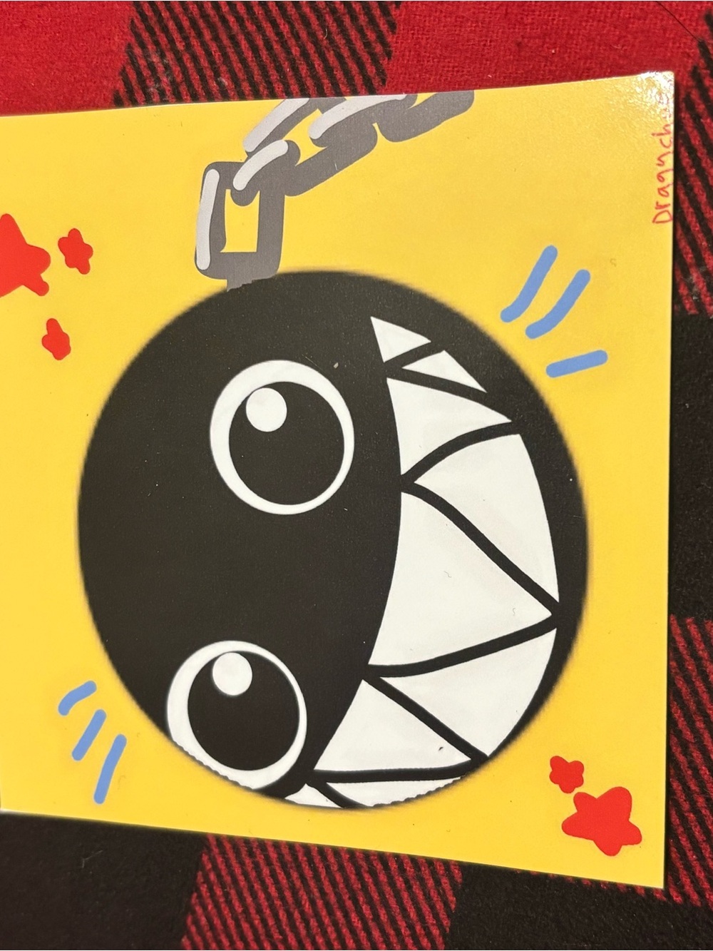 chain chomp art print